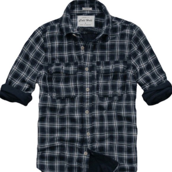 Brand New Mens Soft Cotton Check Plaid Long Sleeve Shirt - Picture 1 of 2